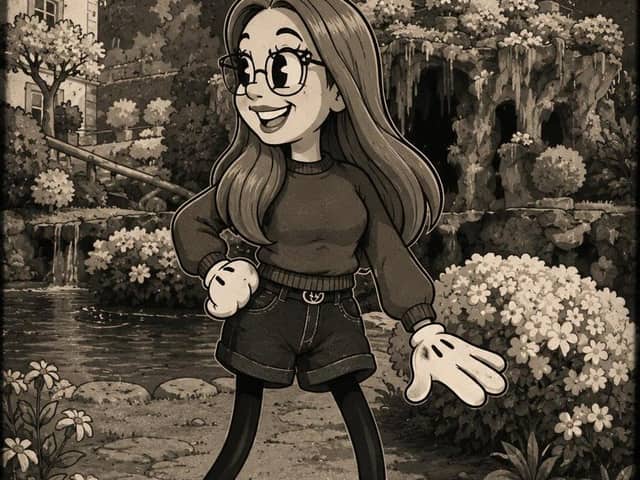 Trasformazione in cartone animato stile "Rubber Hose" vintage