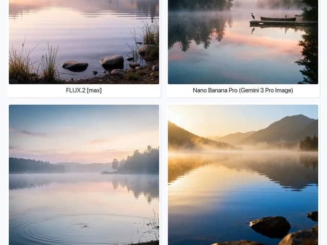 Serene Lake at Dawn