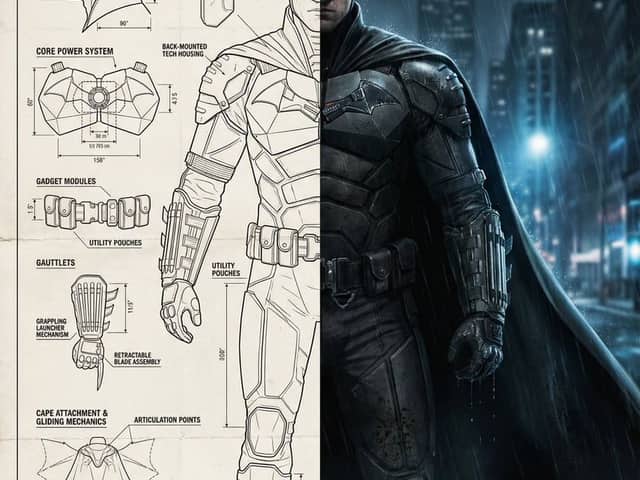 Split-Screen Cinematic Batman Blueprint
