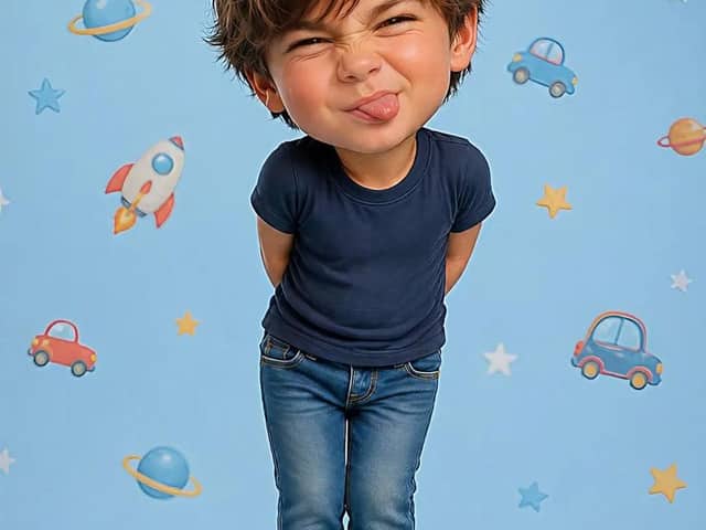 Portraits de personnages de dessin animé 3D stylisés