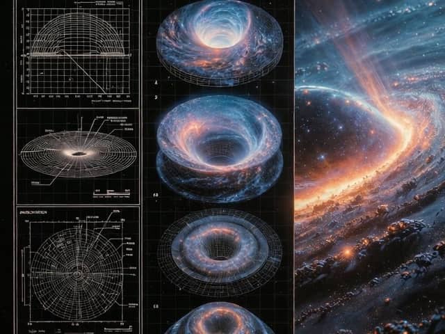 Supermassive Black Hole Museum Presentation Board