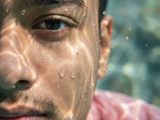 Surreal Underwater Macro Portrait