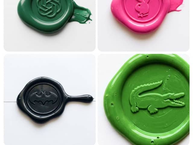 Tactile Wax Seal Logos