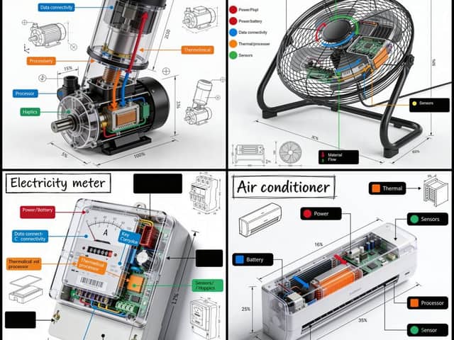 Technical Product Teardown Infographic