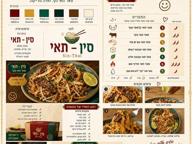 Thai Restaurant Brand Identity Document