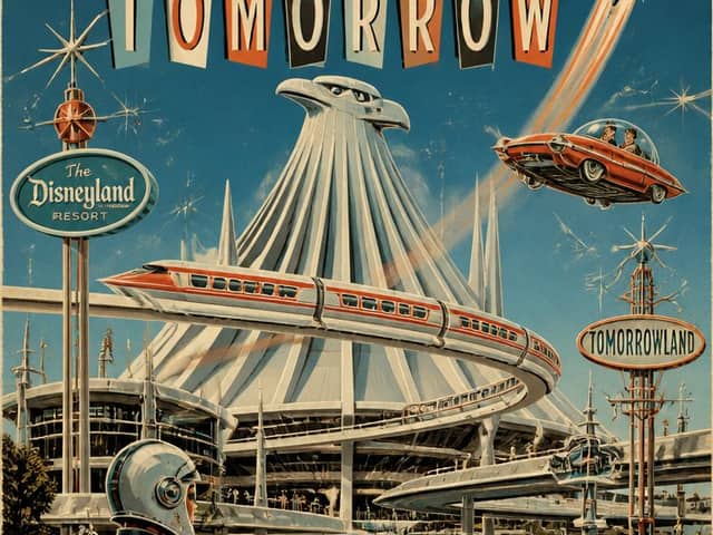Ilustração de Streetwear Retrô Tomorrowland