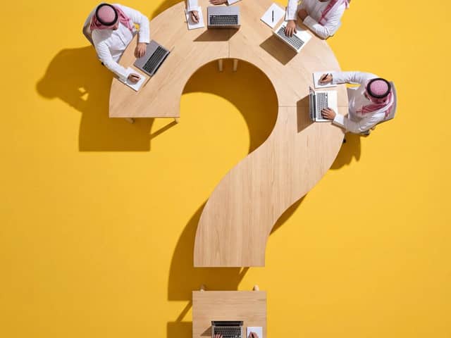 Top-Down Flat Lay of Custom-Shaped Conference Table (Duplicate)