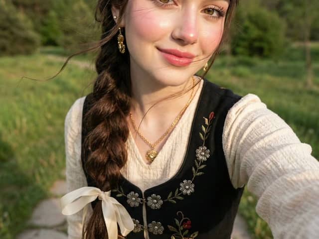 Traditional Attire Portrait with Strict Face Preservation Prompt