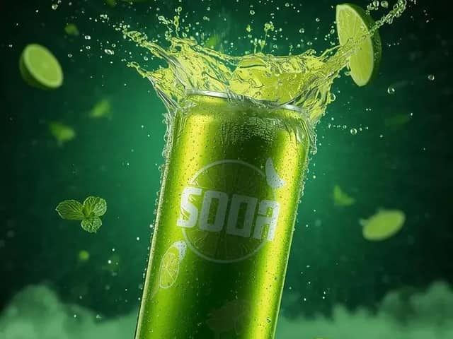 Ultra-Cinematic Beverage Advertising Shot