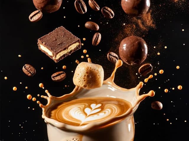 Ultra-Cinematic Splash Photography of Coffee and Chocolate