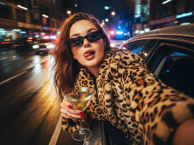 Ultra-Realistic Cinematic Night Street Selfie Prompt