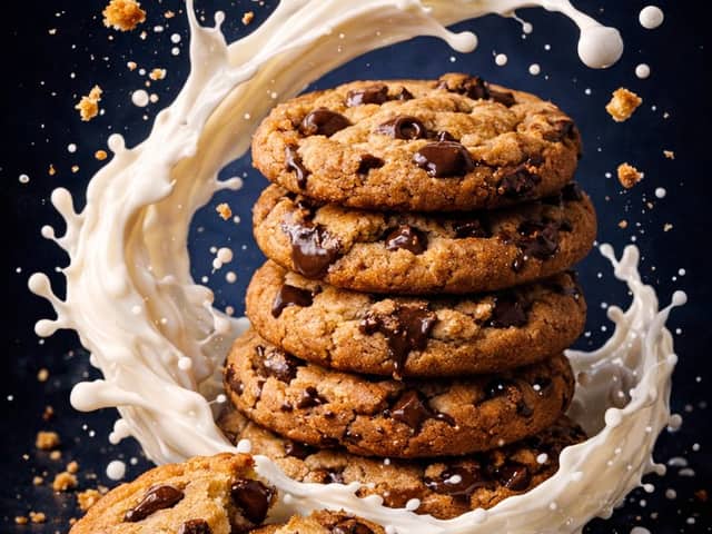 Ultra-Realistic Commercial Food Photography Prompt (Biscuits)