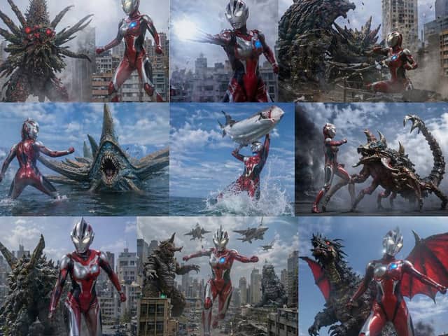 Variazioni di battaglia Kaiju di Ultra Woman