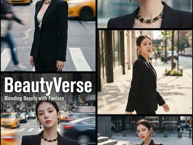 Urban Fashion Magazine Collage Prompt