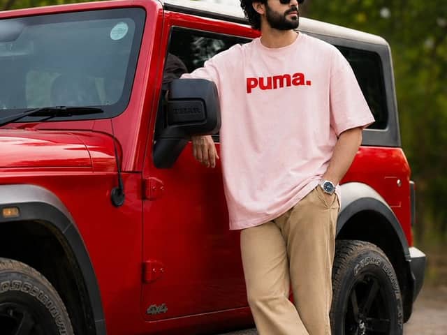 Editoriale di moda streetwear urbana