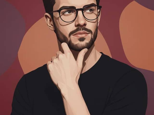 Vector Art Digital Illustration Portrait