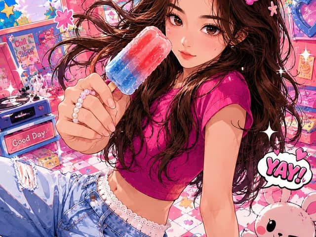 Transformation en illustration anime tendance et vibrante