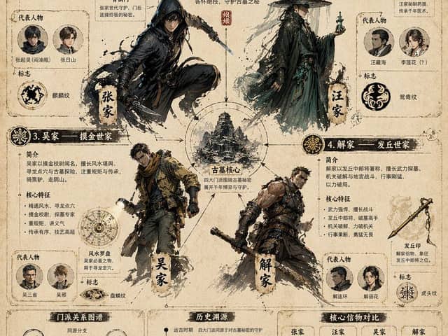 Vintage Faction Infographic Poster