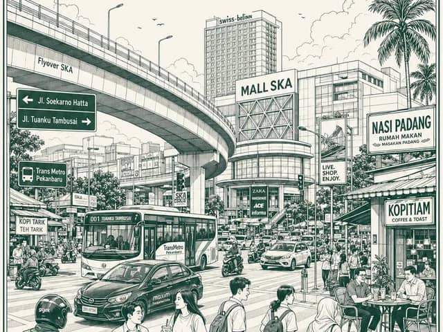 Pôster de Viagem Urbano em Monocromia Vintage