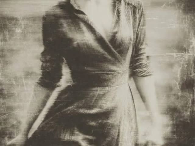 Vintage Wet-Plate Photograph Portrait
