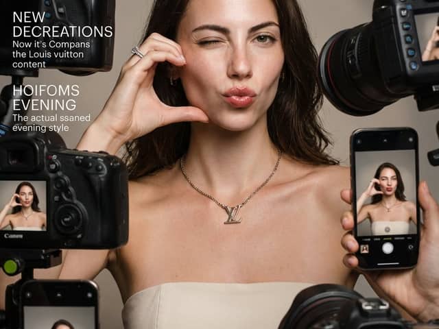 Vogue Magazine Cover Style Fashion Portrait