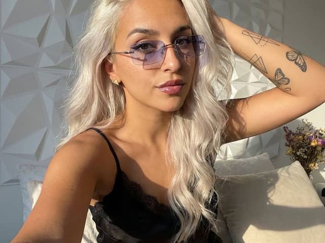 Warm Golden Hour Influencer Selfie