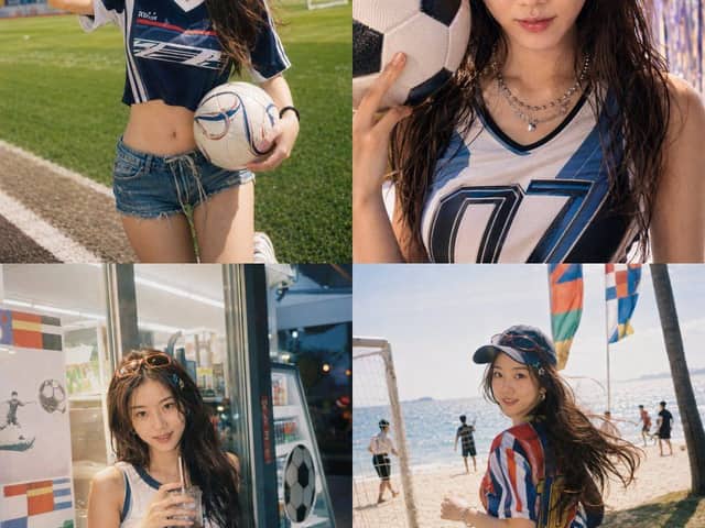 Serie detallada de retratos Kpop de verano para la Copa Mundial