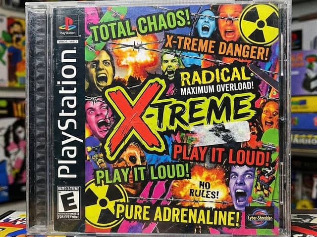 X-Treme 90s PlayStation गेम केस