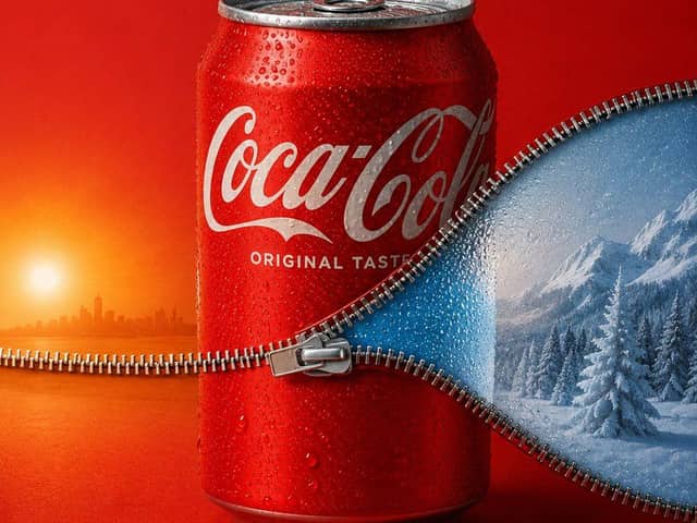Anúncio Surreal do Zíper da Coca-Cola
