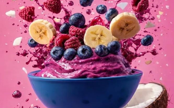 High-Speed Food Photography with Exploding Ingredients