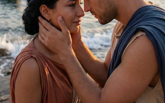 Prompt de História de Amor Histórica Cinematográfica (JSON)