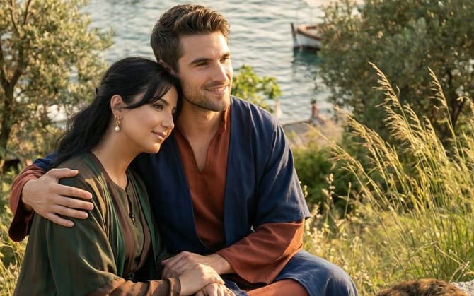 Romance Histórico Cinematográfico: Casal Otomano no Bósforo