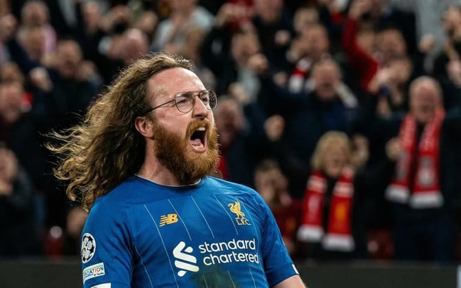 Hyper-Realistic Football Goal Celebration