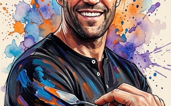 Indicación para retrato estilo pintura al óleo con referencia