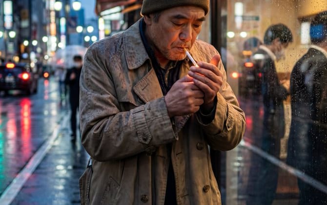 Template for Photoreal Artistic Street Photography