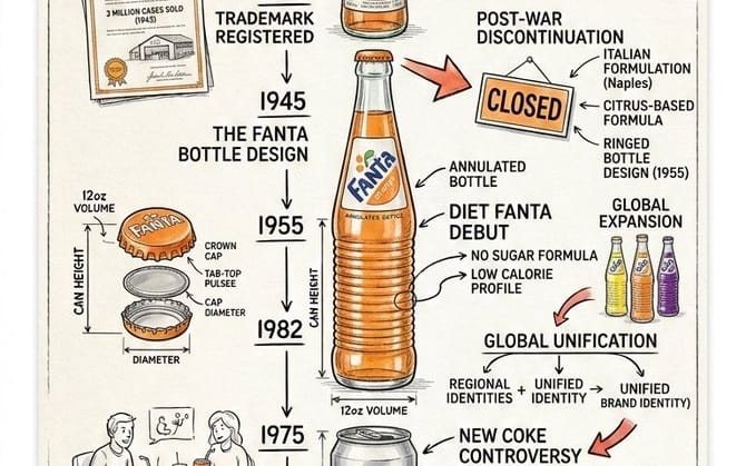 Vintage Blueprint Timeline Infographic Poster Prompt