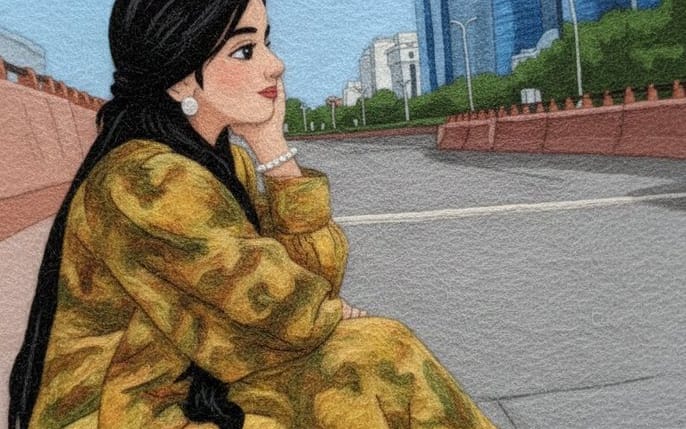 Wool Yarn Wrap Art Style Transfer Prompt