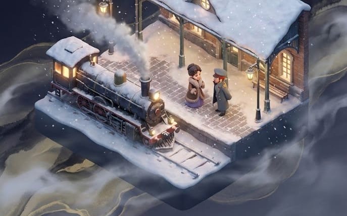 Anna Karenina Diorama Poster in DreamWorks Style