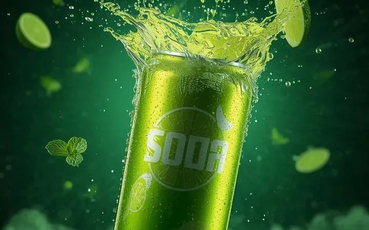Ultra-Cinematic Beverage Advertising Shot