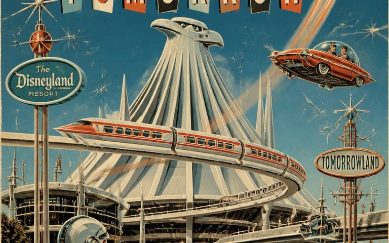 Ilustração de Streetwear Retrô Tomorrowland