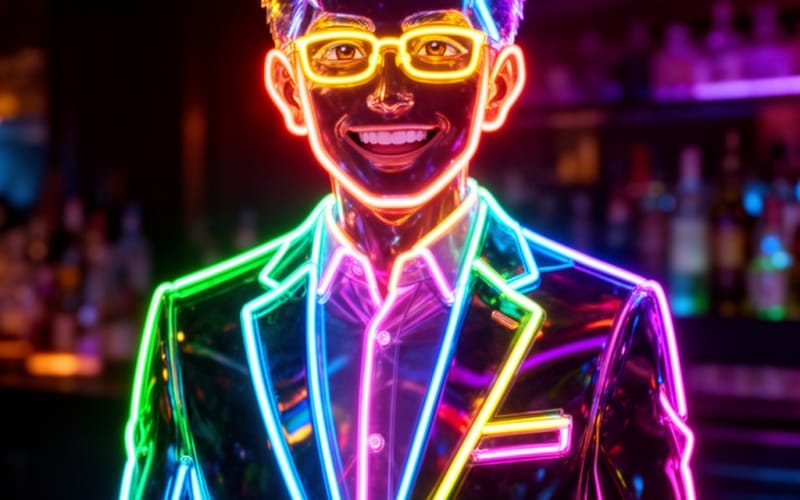 Nano Banana Pro: Artist and Neon Styles