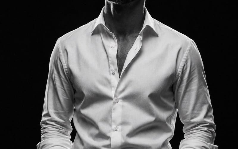 Black and White Studio Fashion Portrait