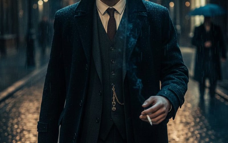 Neo-Noir 1920s Gangster Portrait