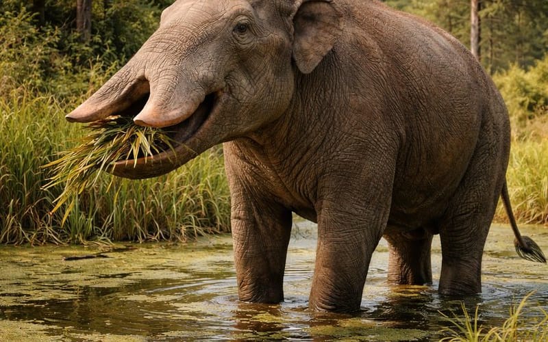 Realistic Platybelodon Generation Prompt