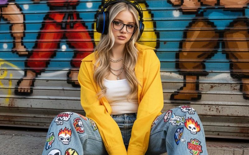 Urban Streetwear Portrait Prompt