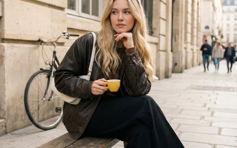 Parisian Street Style Fashion Editorial