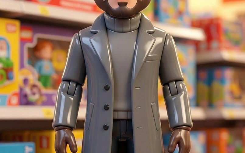 Transform Portrait into 3D Action Figure