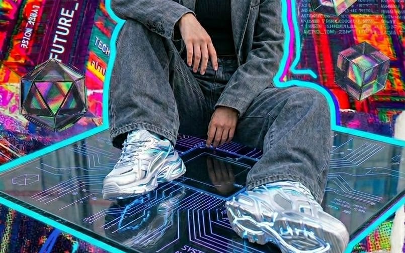 Pôster Y2K Cyberpunk Cyberpop