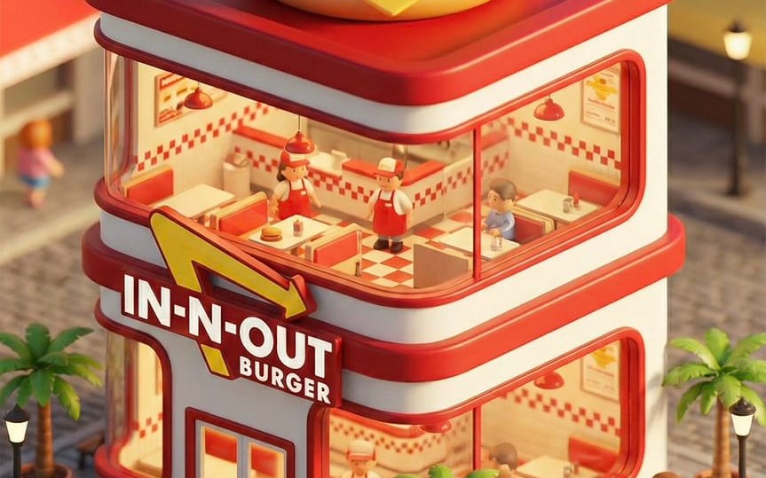 3D chibi concept store brand prompt