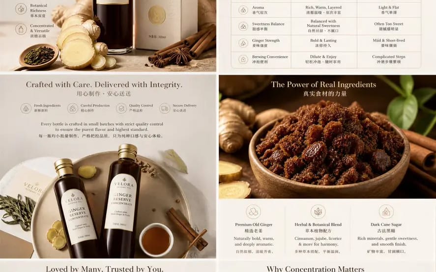 Create an ultra-premium e-commerce detail-page sales poster